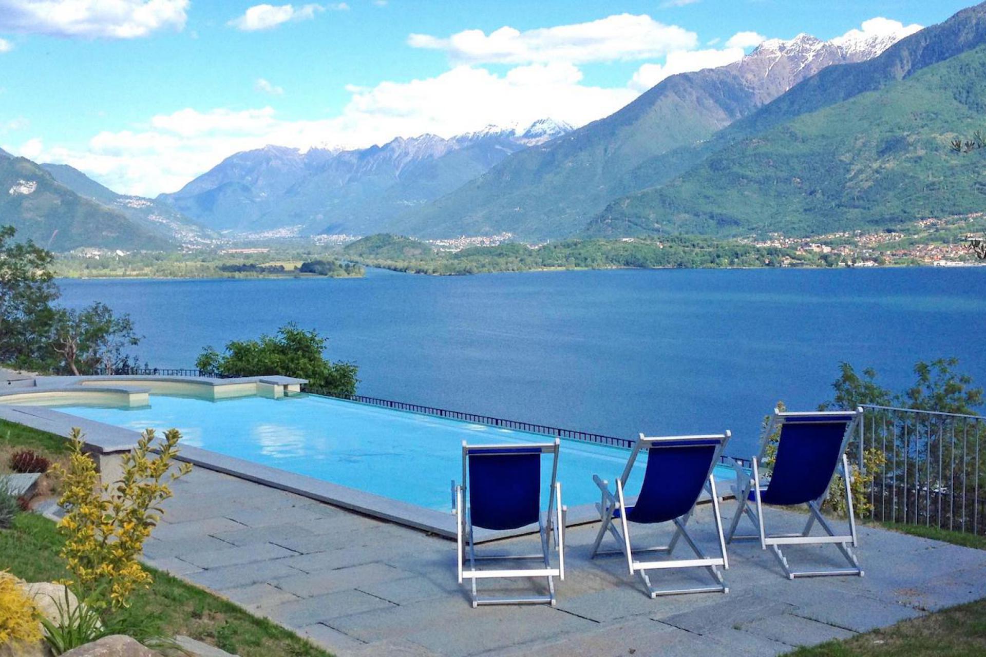1. Residenz mit Panoramapool und Seeblick