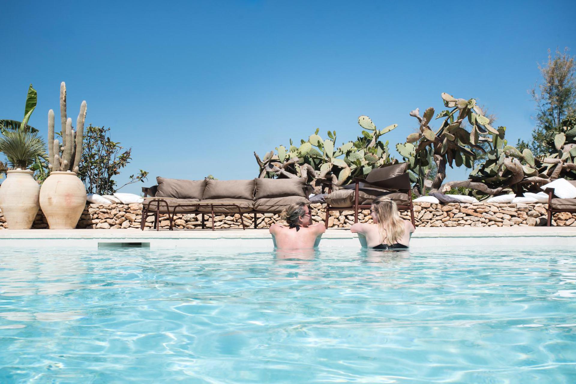 Zimmer mit privatem Mini-Relax-Pool