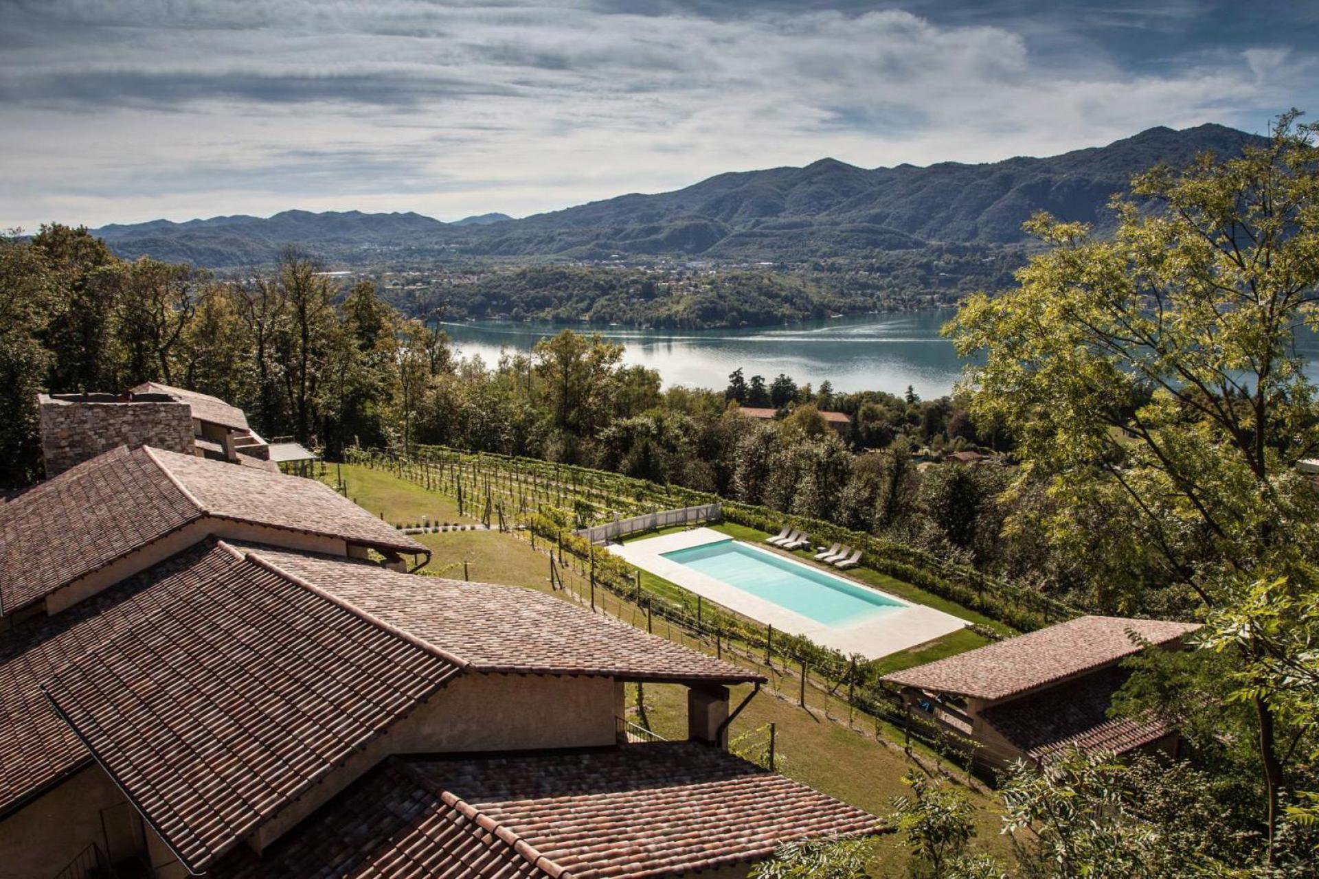 Agriturismo Lago Maggiore, mit sehr schönem Blick