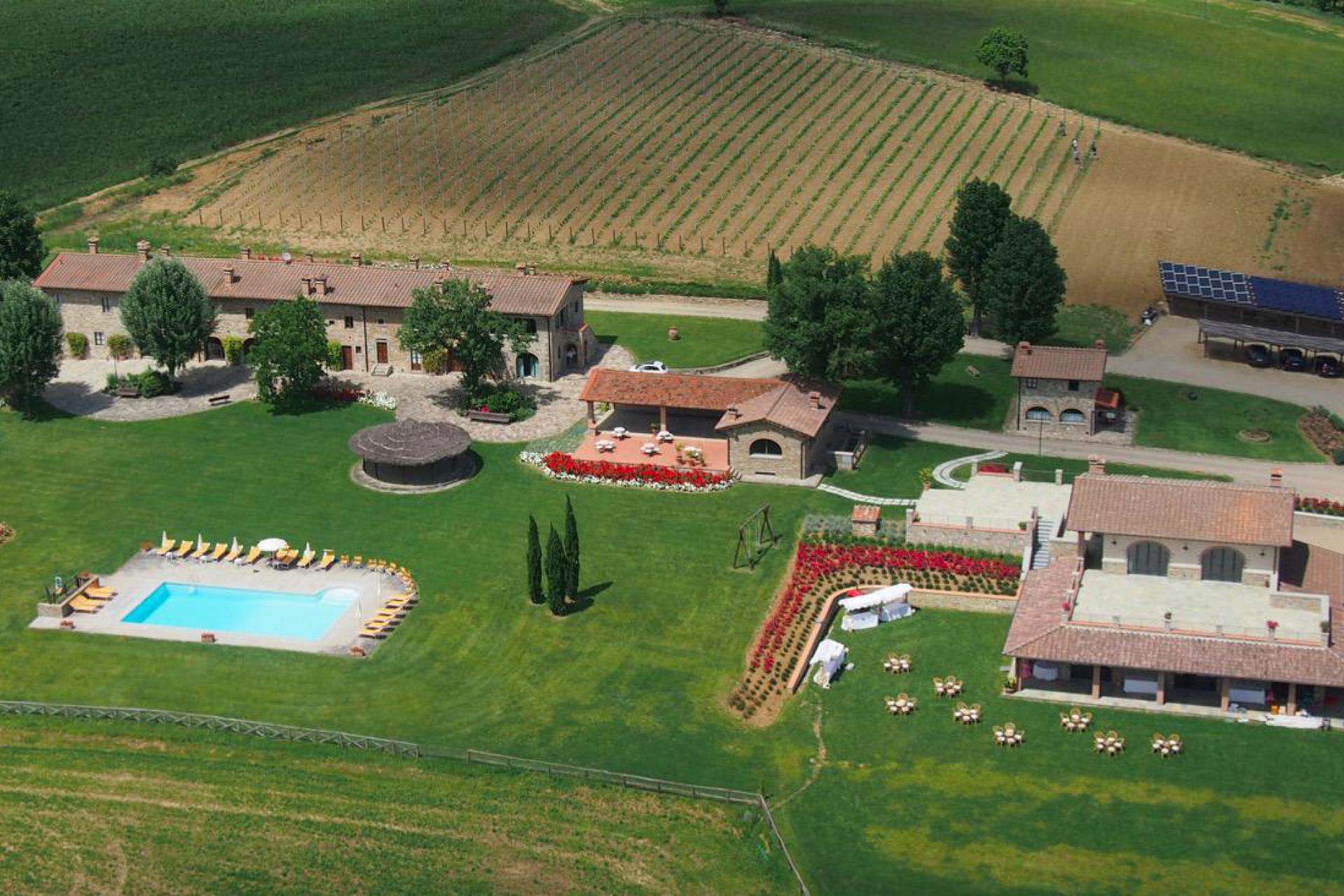 Agriturismo Toskana - Ferienhäuser und FeWo mit wunderschönem Blick