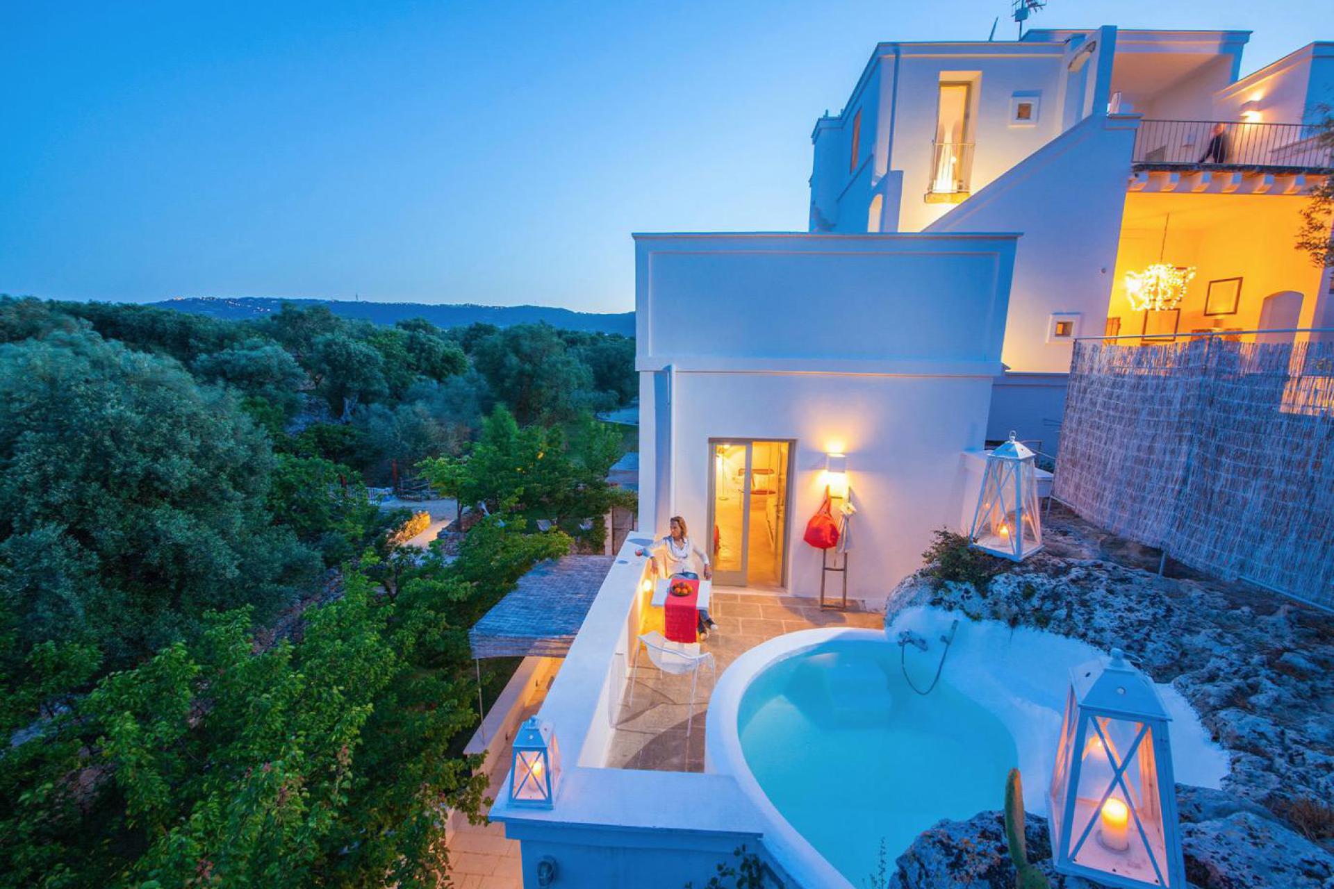 Eleganter Agriturismo mit Design-Interieur
