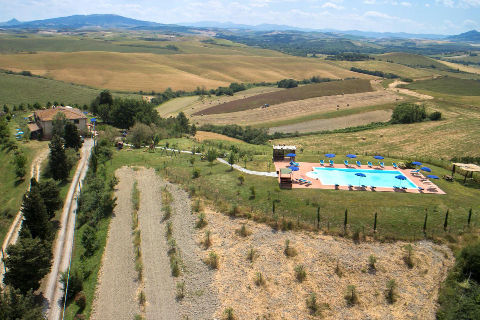 Agriturismo Toskana mit grandiosem Blick und Ferienwohnungen