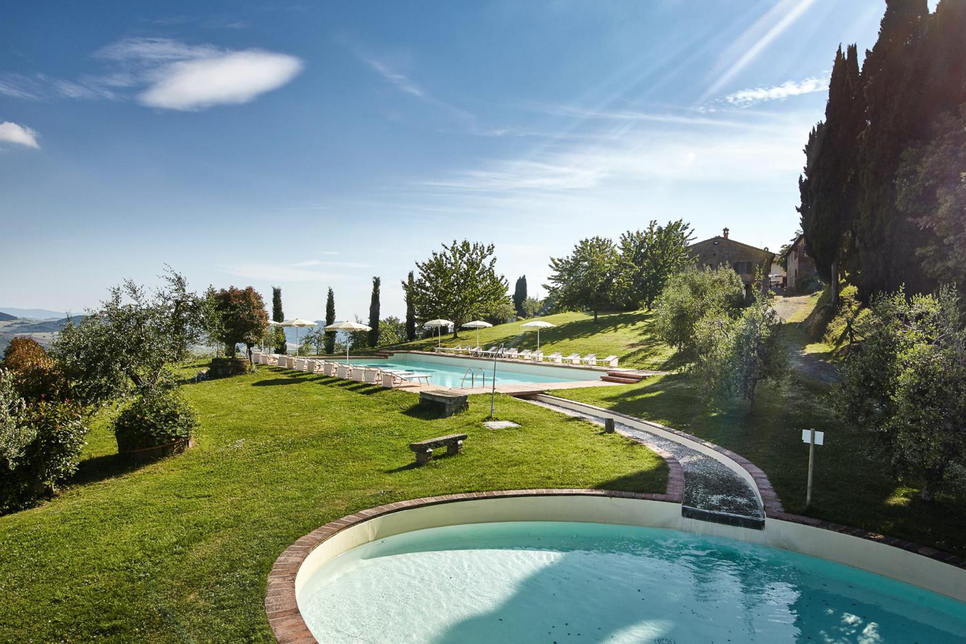 Authentischer Agriturismo mit Restaurant zu Fuß erreichbar