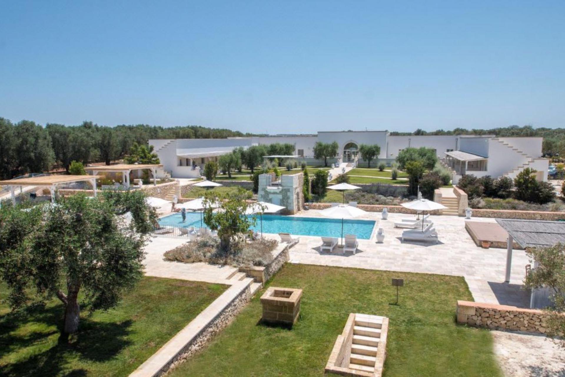 Luxuriöse Masseria in Apulien mit Restaurant