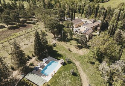 Ein kleiner Borgo mit Restaurant im Herzen der Toskana