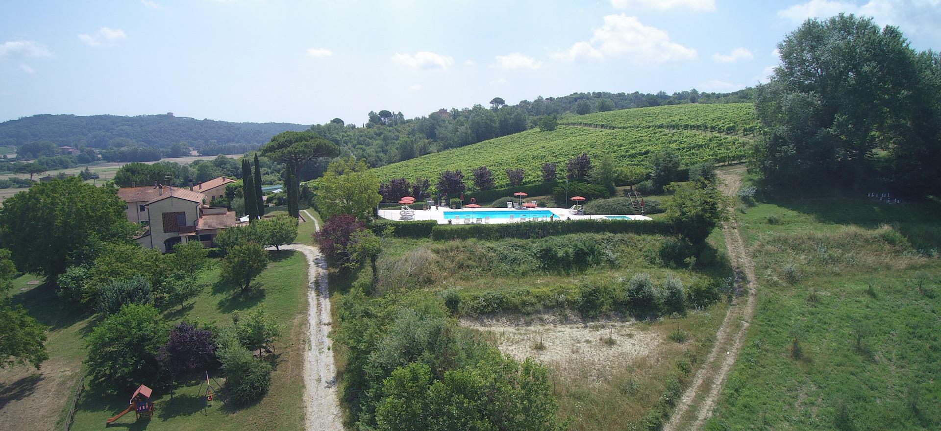 Agriturismo Toskana Agriturismo für Familien mit großem Pool und Kinderbecken